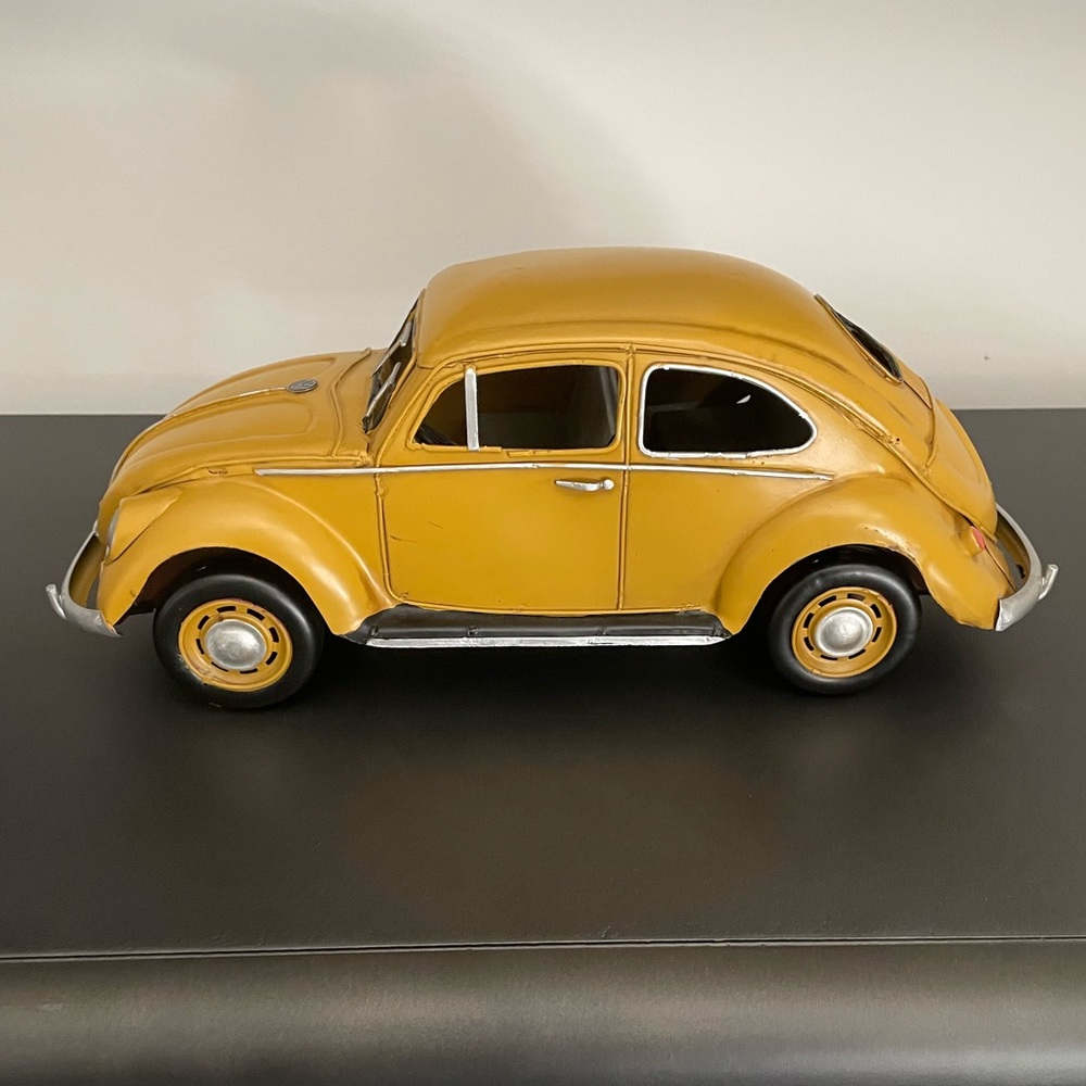 Yellow Volkswagen Collectible Car